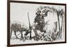 What Really Happened: the Real Robinson Crusoe, 1964-John Millar Watt-Framed Giclee Print