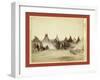 What's Left of Big Foot's Band-John C. H. Grabill-Framed Giclee Print