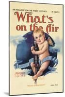 What's on the Air: Hello Everybody-null-Mounted Art Print