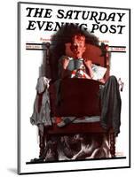"What's That Noise?," Saturday Evening Post Cover, November 7, 1925-Frederic Stanley-Mounted Giclee Print