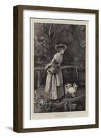 What's That?-Henry Woods-Framed Giclee Print