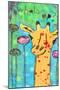 What's Up Giraffe-Jennifer McCully-Mounted Giclee Print