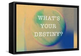 What'S Your Destiny-null-Framed Stretched Canvas