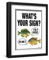 What's Your Sign-Mark Frost-Framed Giclee Print