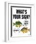 What's Your Sign-Mark Frost-Framed Giclee Print