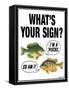 What's Your Sign-Mark Frost-Framed Stretched Canvas