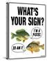 What's Your Sign-Mark Frost-Stretched Canvas