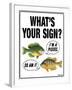 What's Your Sign-Mark Frost-Framed Giclee Print