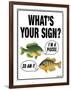 What's Your Sign-Mark Frost-Framed Giclee Print