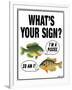 What's Your Sign-Mark Frost-Framed Giclee Print