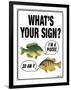 What's Your Sign-Mark Frost-Framed Giclee Print