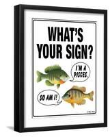 What's Your Sign-Mark Frost-Framed Giclee Print