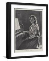 What Shall I Play?-null-Framed Giclee Print