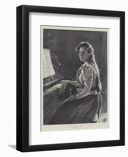 What Shall I Play?-null-Framed Giclee Print