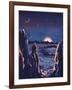 'What Sunrise on the Moon Must Be Like', 1935-Unknown-Framed Giclee Print