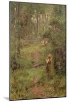 What the Little Girl Saw in the Bush, 1904-Frederick McCubbin-Mounted Giclee Print