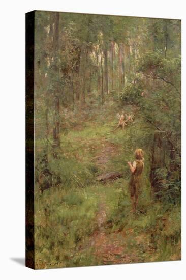 What the Little Girl Saw in the Bush, 1904-Frederick McCubbin-Stretched Canvas