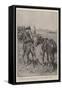 What the War Has Done to Our Cavalry Horses, a Trooper Leading His Worn-Out Charger-John Charlton-Framed Stretched Canvas