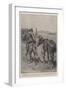 What the War Has Done to Our Cavalry Horses, a Trooper Leading His Worn-Out Charger-John Charlton-Framed Giclee Print