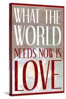 What The World Needs Now Is Love-null-Stretched Canvas