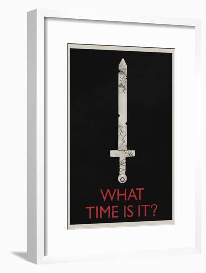 What Time Is It?-null-Framed Poster