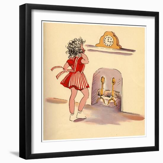 What Time Is It?-Romney Gay-Framed Art Print