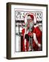 "What to Put in That Tiny Stocking?," Country Gentleman Cover, December 27, 1924-Elbert Mcgran Jackson-Framed Giclee Print