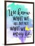 What We Are-Jace Grey-Framed Art Print