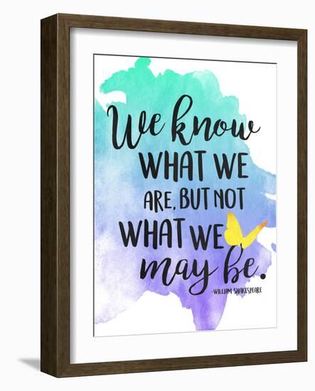 What We Are-Jace Grey-Framed Art Print