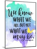 What We Are-Jace Grey-Mounted Art Print