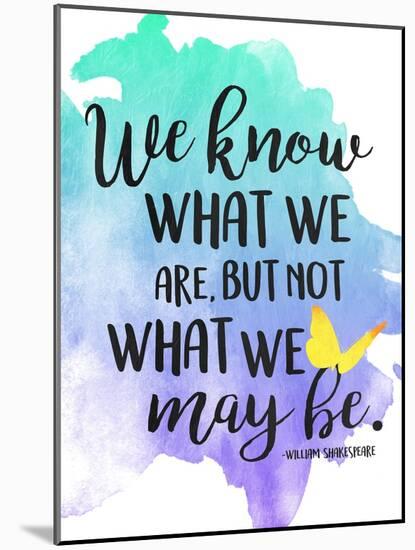 What We Are-Jace Grey-Mounted Art Print