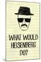 What Would Heisenberg Do Television-null-Mounted Art Print