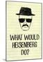 What Would Heisenberg Do-null-Mounted Poster