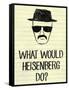 What Would Heisenberg Do-null-Framed Stretched Canvas