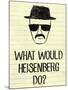 What Would Heisenberg Do-null-Mounted Poster