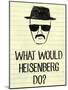 What Would Heisenberg Do-null-Mounted Poster