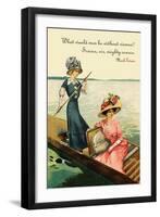 What Would Me Be Without Women?-null-Framed Art Print