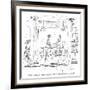 "What would you suggest to fill the dark, empty spaces in my soul?" - New Yorker Cartoon-Barbara Smaller-Framed Premium Giclee Print
