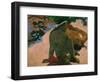 What, You are Jealous?-Paul Gauguin-Framed Giclee Print