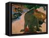 What, You are Jealous?-Paul Gauguin-Framed Stretched Canvas