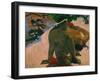 What, You are Jealous?-Paul Gauguin-Framed Giclee Print