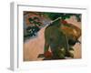 What, You are Jealous?-Paul Gauguin-Framed Giclee Print