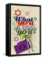 What You See Is What You Get-Elo Marc-Framed Stretched Canvas