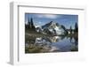 Whatcom Peak reflected in Tapto Lake, North Cascades National Park-Alan Majchrowicz-Framed Photographic Print