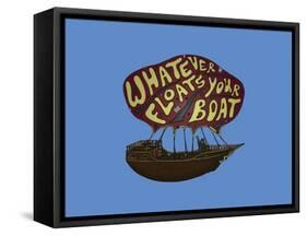 Whatever Floats Your Boat-Steven Wilson-Framed Stretched Canvas