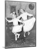 Whatever Happened To Baby Jane Girl and Old Woman Bowing-Movie Star News-Mounted Photo