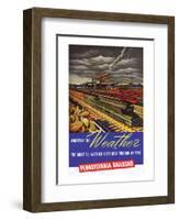 Whatever the Weather-null-Framed Art Print