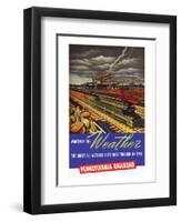 Whatever the Weather-null-Framed Art Print