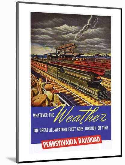 Whatever the Weather-null-Mounted Art Print