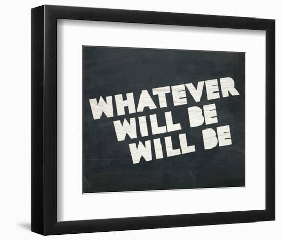 Whatever Will Be-Urban Cricket-Framed Giclee Print